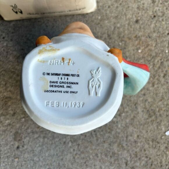 Norman Rockwell The Jester Toby Mig 1979 Dave Grossman - Picture 4 of 5